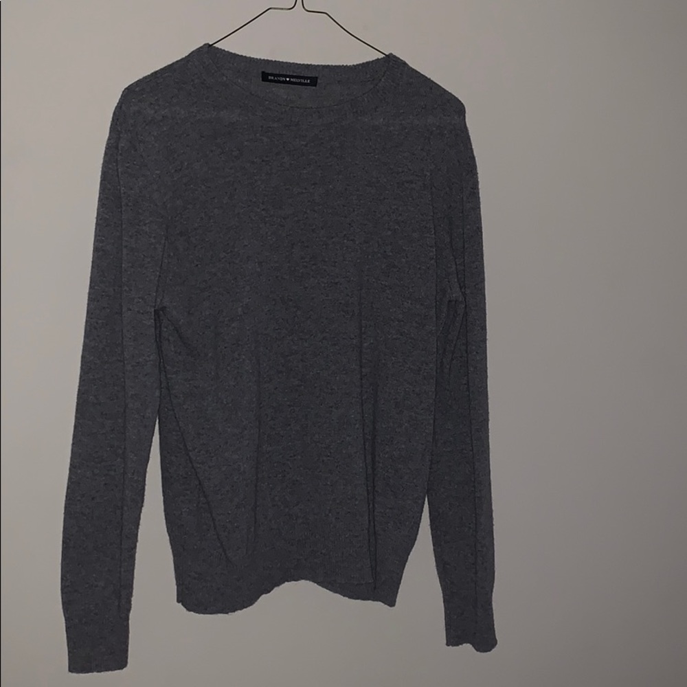 brandy melville grey sweater